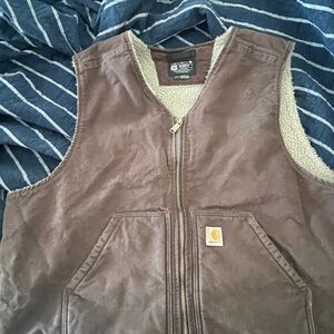 Carhartt Relaxed Fit Brown Vest XXL
